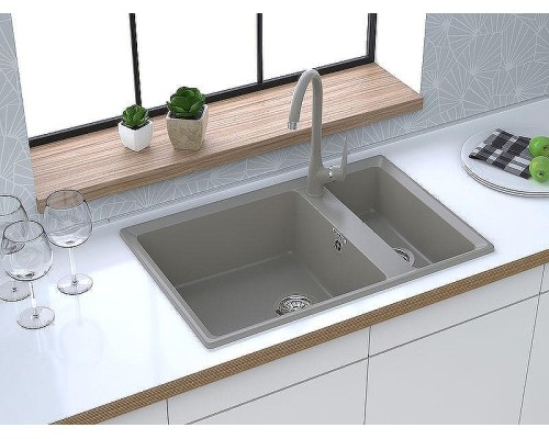 Кухонная мойка GranFest Level GF-LV-760K Топаз