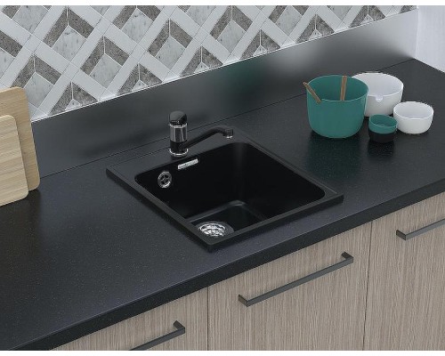 Кухонная мойка GranFest Quarz GF-Z17 Черная