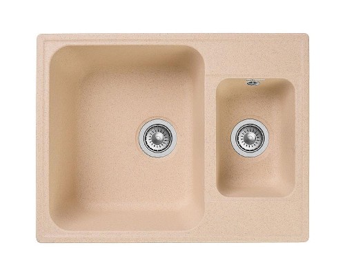 Кухонная мойка GranFest Quarz GF-Z09 Бежевая