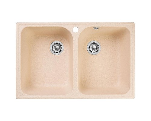 Кухонная мойка GranFest Quarz GF-Z15 Бежевая