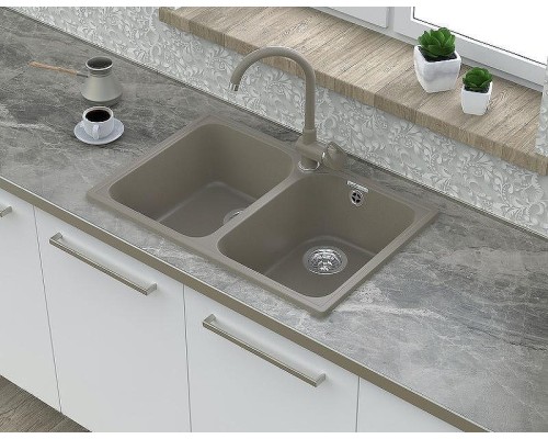 Кухонная мойка GranFest Quarz GF-Z15 Белая