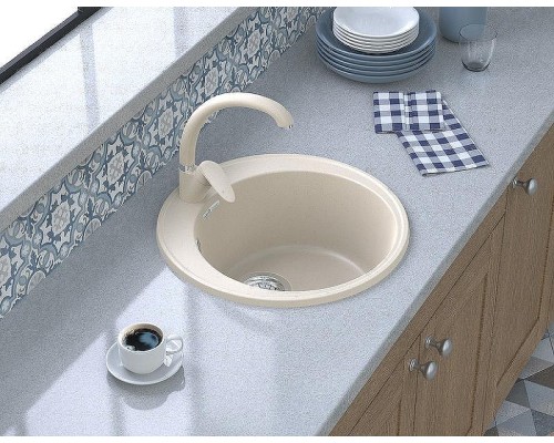 Кухонная мойка GranFest Quarz GF-Z08 Песочная