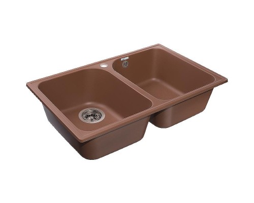 Кухонная мойка GranFest Quarz GF-Z15 Терракот