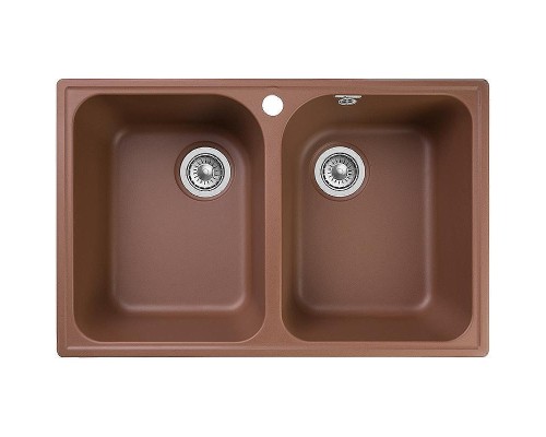 Кухонная мойка GranFest Quarz GF-Z15 Терракот