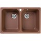 Кухонная мойка GranFest Quarz GF-Z15 Терракот
