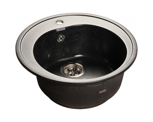 Кухонная мойка GranFest Rondo GF-R510 Черная