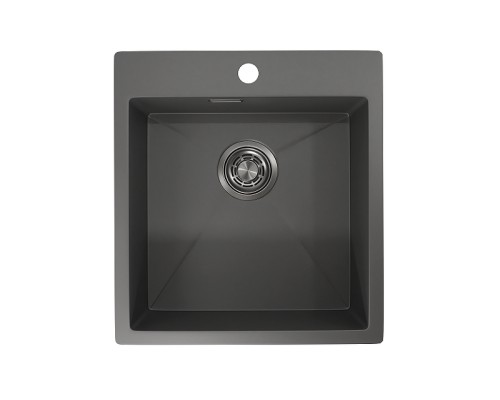 Кухонная мойка Granula 46 4600 цвет Графит матовый
