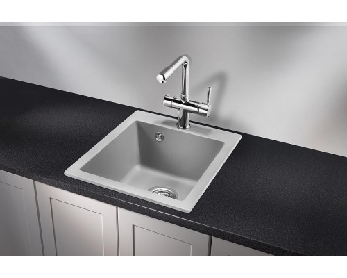 Кухонная мойка Granula 42 4201 цвет Алюминиум