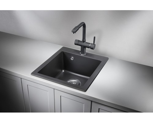 Кухонная мойка Granula 42 4201 цвет Турмалин