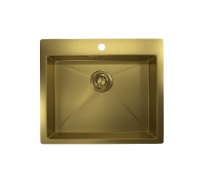 Кухонная мойка Granula 59 5951 цвет Золото сатин