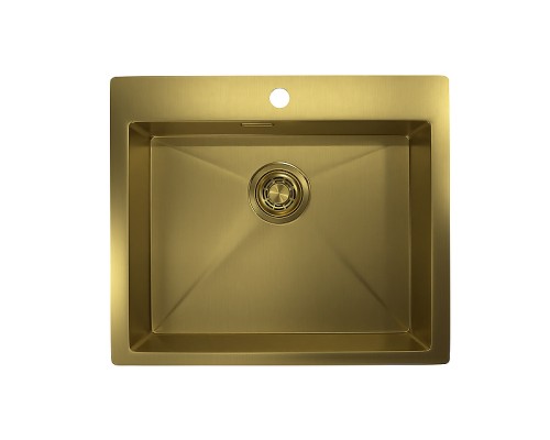 Кухонная мойка Granula 59 5951 цвет Золото сатин