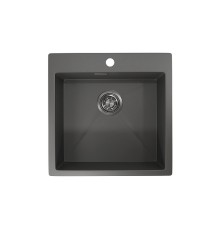 Кухонная мойка Granula 51 5151 цвет Графит матовый