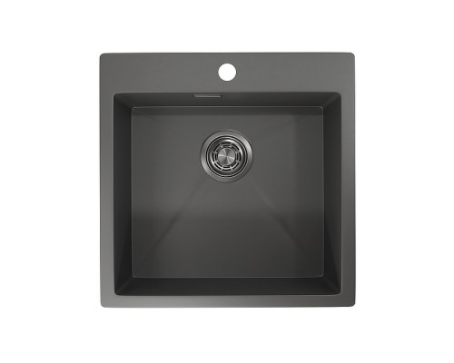 Кухонная мойка Granula 51 5151 цвет Графит матовый