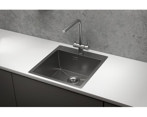 Кухонная мойка Granula 51 5151 цвет Сталь сатин
