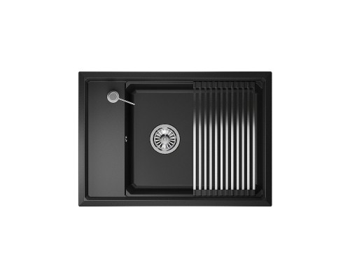 Кухонная мойка Granula Kitchen Space 73 7305 цвет Черный