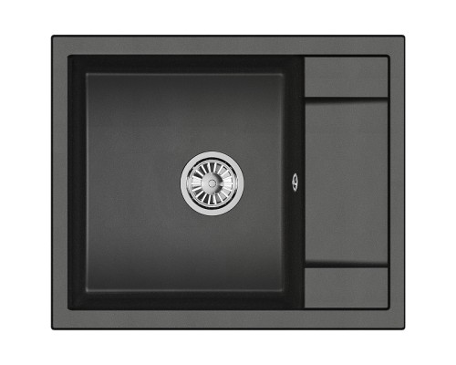 Кухонная мойка Granula 60 6002 цвет Черный