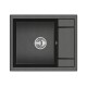 Кухонная мойка Granula 60 6002 цвет Черный