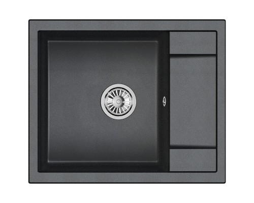 Кухонная мойка Granula 60 6002 цвет Шварц