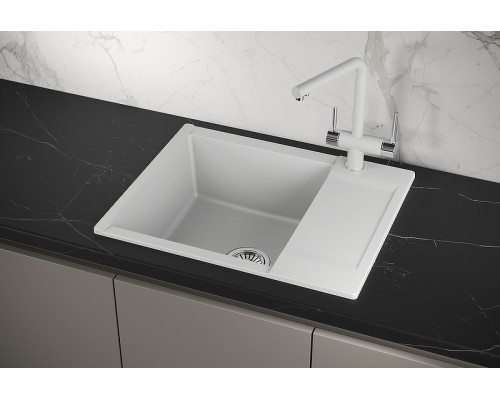 Кухонная мойка Granula Estetica 62 6202 цвет Арктик