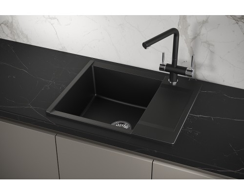 Кухонная мойка Granula Estetica 62 6202 цвет Турмалин