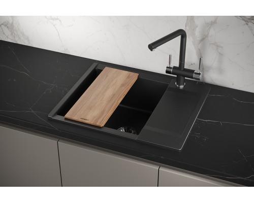Кухонная мойка Granula Estetica 62 6202 цвет Шварц