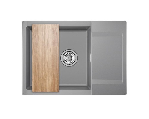 Кухонная мойка Granula Estetica 70 7003 цвет Алюминиум