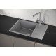 Кухонная мойка Granula Estetica 70 7003 цвет Алюминиум