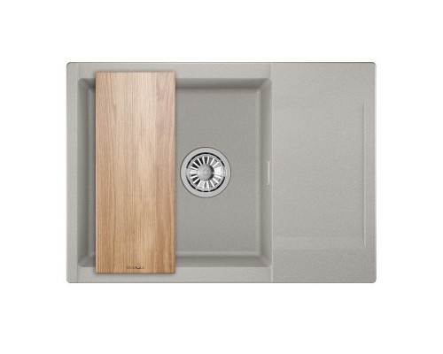 Кухонная мойка Granula Estetica 70 7003 цвет Базальт
