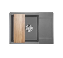 Кухонная мойка Granula Estetica 70 7003 цвет Графит