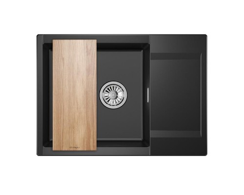 Кухонная мойка Granula Estetica 70 7003 цвет Турмалин