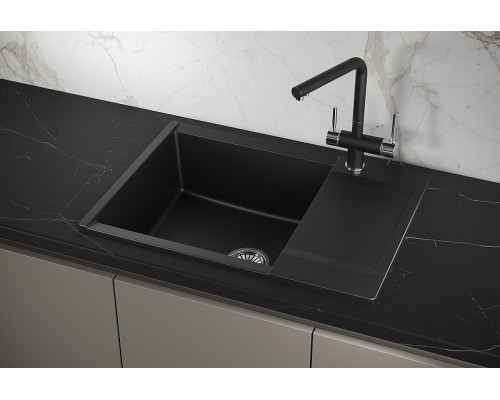 Кухонная мойка Granula Estetica 70 7003 цвет Турмалин