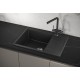 Кухонная мойка Granula Estetica 70 7003 цвет Черный