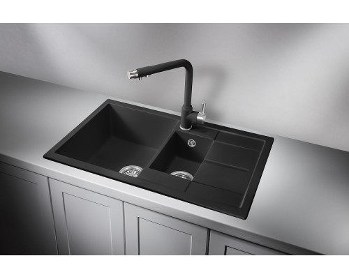 Кухонная мойка Granula 78 7802 цвет Турмалин