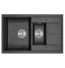 Кухонная мойка Granula 78 7802 цвет Черный