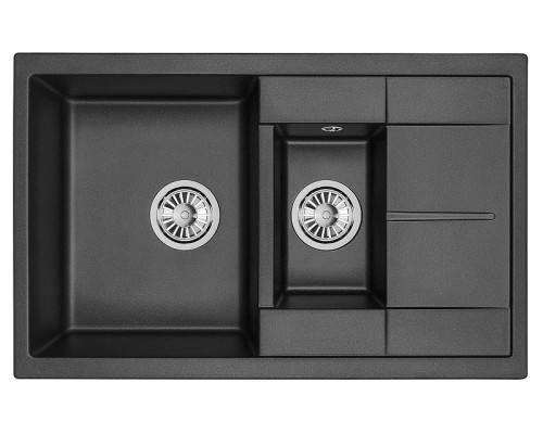 Кухонная мойка Granula 78 7802 цвет Черный