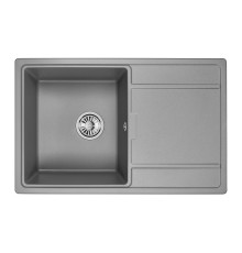 Кухонная мойка Granula 78 7804 цвет Алюминиум