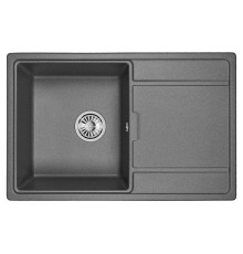 Кухонная мойка Granula 78 7804 цвет Графит