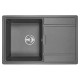 Кухонная мойка Granula 78 7804 цвет Графит