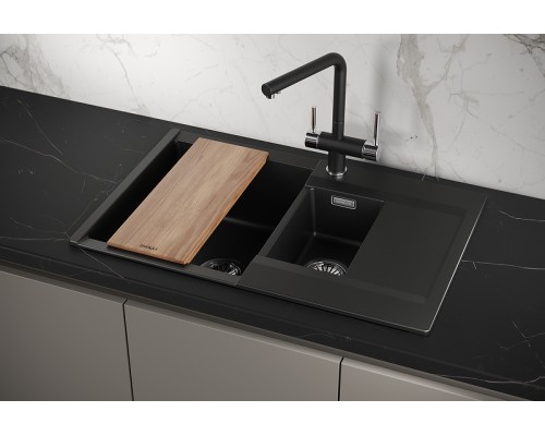 Кухонная мойка Granula Estetica 78 7808 цвет Турмалин