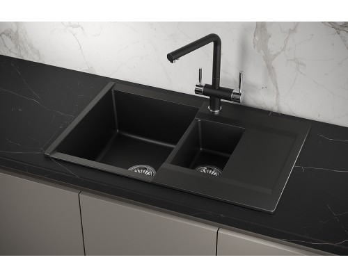 Кухонная мойка Granula Estetica 78 7808 цвет Турмалин