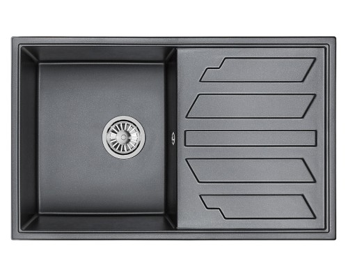 Кухонная мойка Granula 80 8002 цвет Шварц
