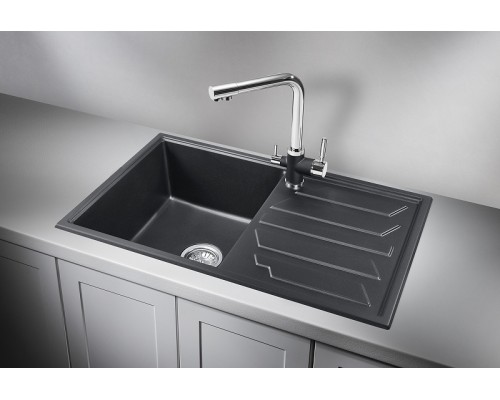 Кухонная мойка Granula 80 8002 цвет Шварц