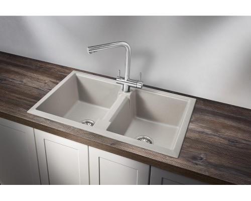 Кухонная мойка Granula 81 8101 цвет Базальт