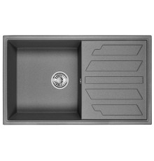 Кухонная мойка Granula 86 8601 цвет Графит