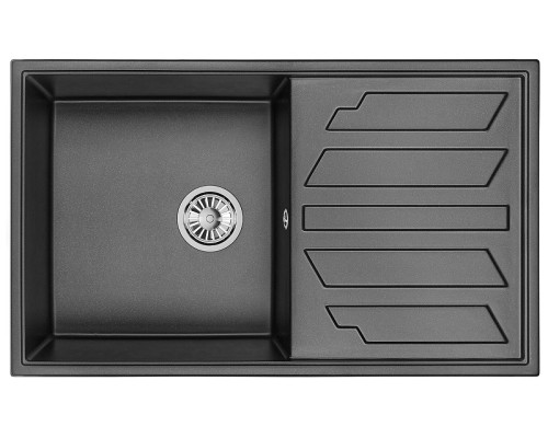 Кухонная мойка Granula 86 8601 цвет Черный