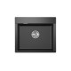 Кухонная мойка Granula Estetica 58 5804 цвет Шварц