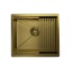 Кухонная мойка Granula Kitchen Space 50 5045U цвет Золото сатин