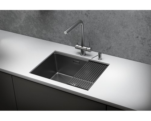 Кухонная мойка Granula Kitchen Space 60 6045U цвет Сталь сатин