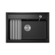 Кухонная мойка Granula Kitchen Space 73 7301 цвет Черный
