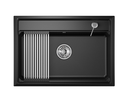 Кухонная мойка Granula Kitchen Space 73 7301 цвет Шварц